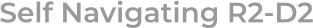 Self Navigating R2-D2
